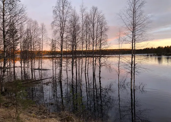 Chalet Talo Kainuun Korvessa Kiekinkoskella Kuhmo