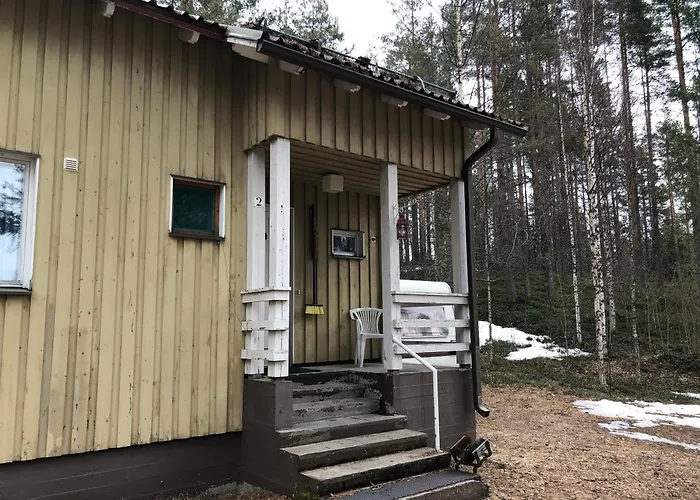 Talo Kainuun Korvessa Kiekinkoskella Kuhmo