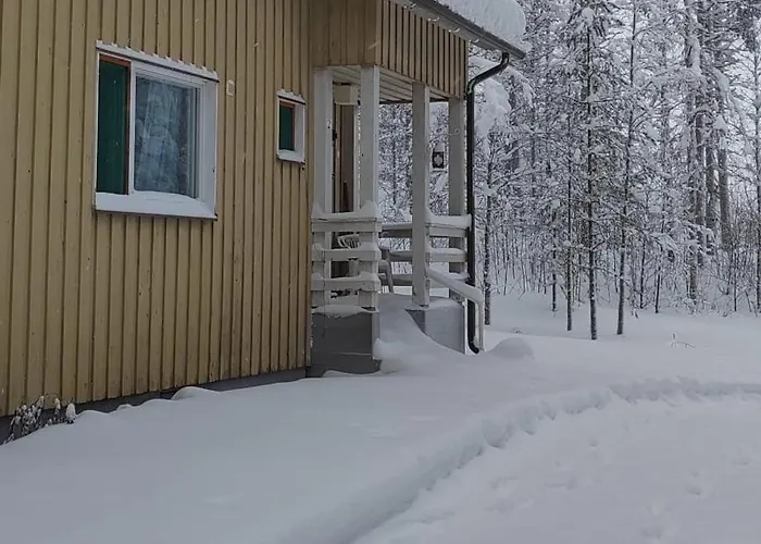 Horská chata Talo Kainuun Korvessa Kiekinkoskella