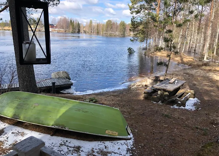 Chalet Talo Kainuun Korvessa Kiekinkoskella